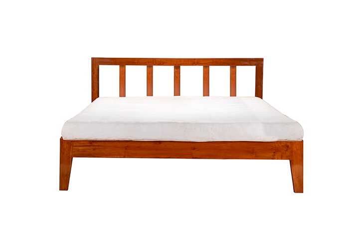 TR Teak Itziar Queen Bed Non-Storage